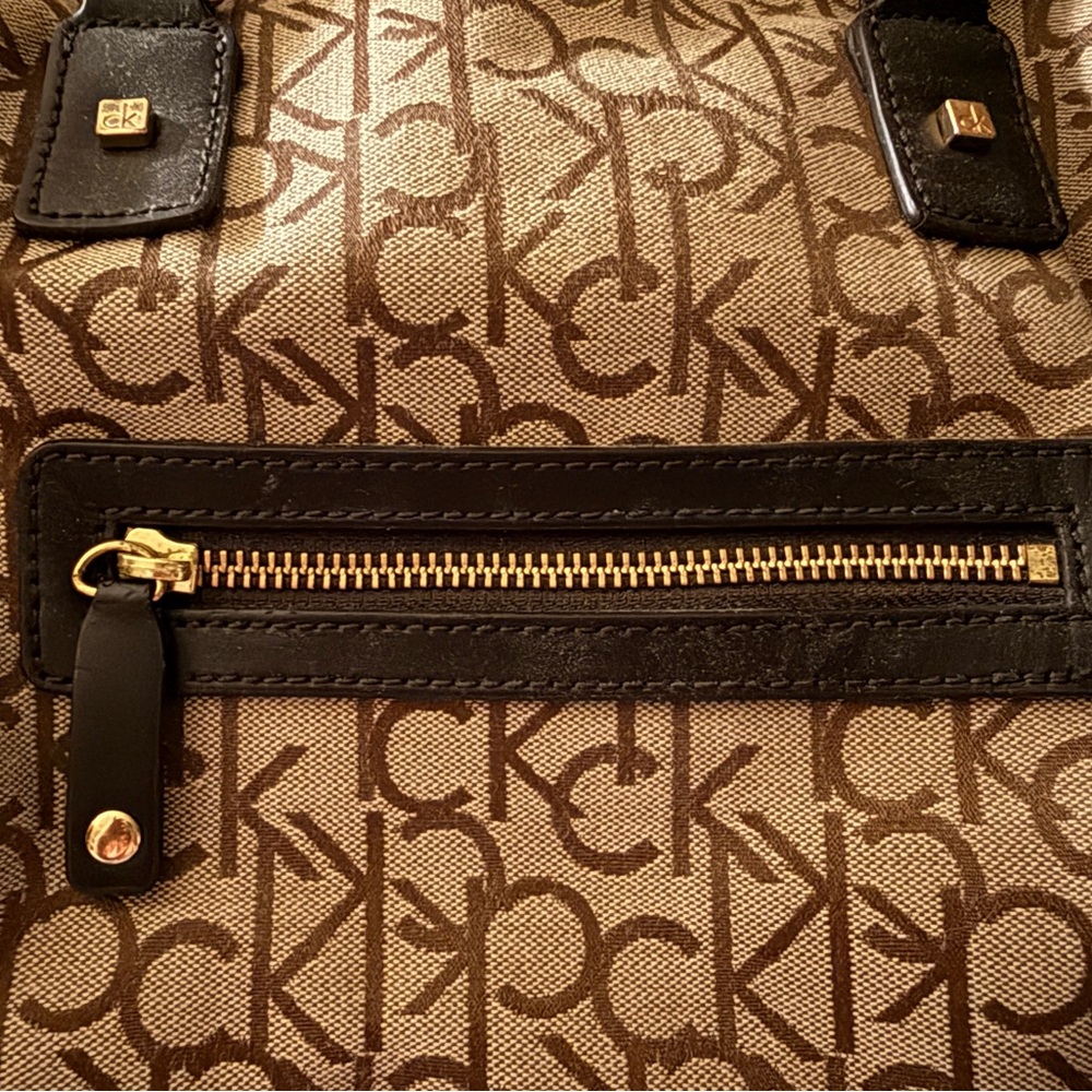 Calvin Klein Monogram Handbag - image 3
